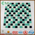 Succinct marble and glass mosaic tile MSH4203